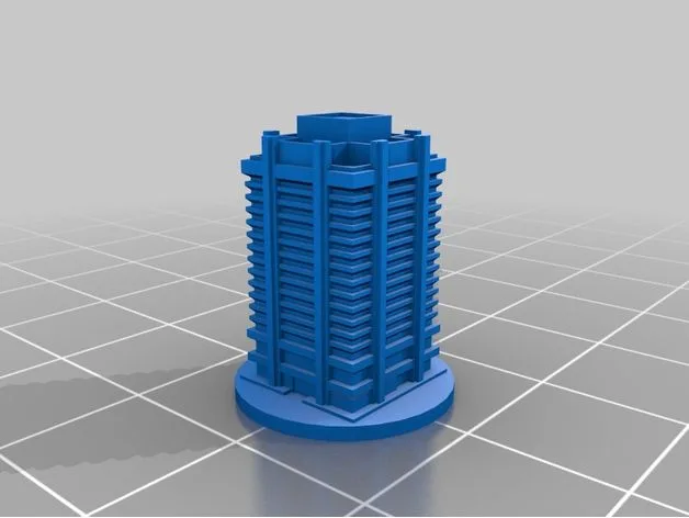 Round-Base Catan Pieces