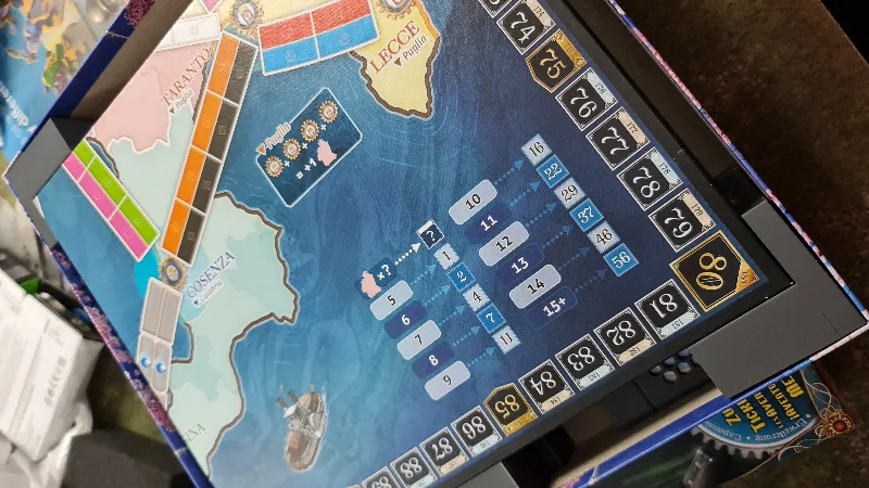 Insert for boardgame Ticket to Ride Map Collection: Volume 7 – Japan & Italy