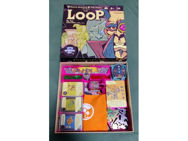 The LOOP Boardgame Insert + Expansions