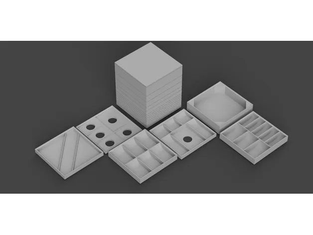The Stack -- a tool, token, dice, and card organizer for Star Wars Legion