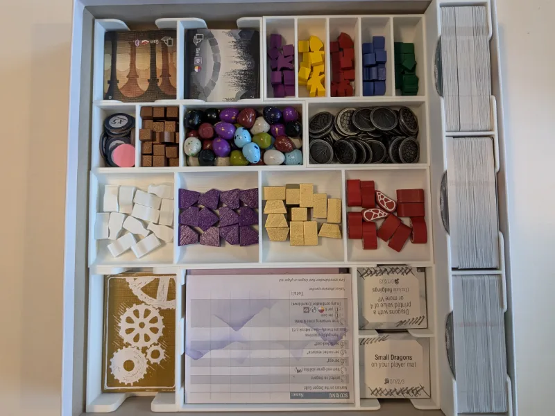 Wyrmspan + Dragon Academy Insert - No Lid Lift