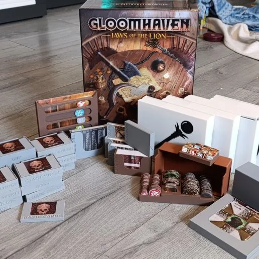 Gloomhaven: Jaws of the Lion insert