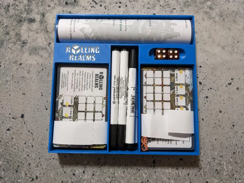 Rolling Realms box for PNP version