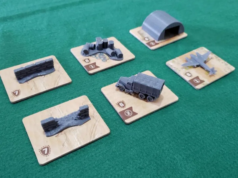 Undaunted North Africa - STRUCTURES