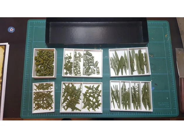 Axis & Allies Organization Trays