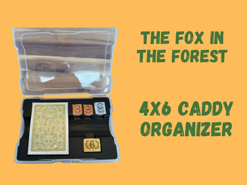 The Fox in the Forest - Photo Caddy Organizer
