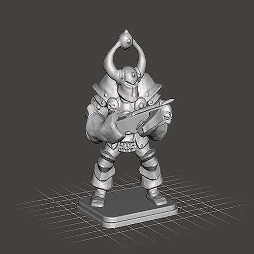 HeroQuest - Chaos Warrior with Crossbow