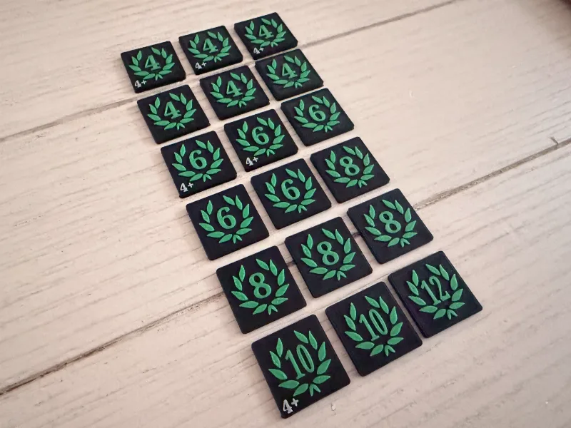 Ethnos Board Game 2nd Edition Glory Tokens