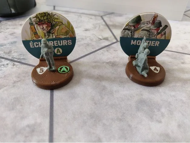 Undaunted Normandy vf : token base and insert