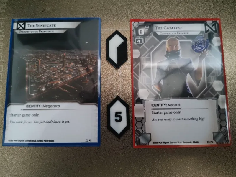 Android Netrunner TCG Credits Token