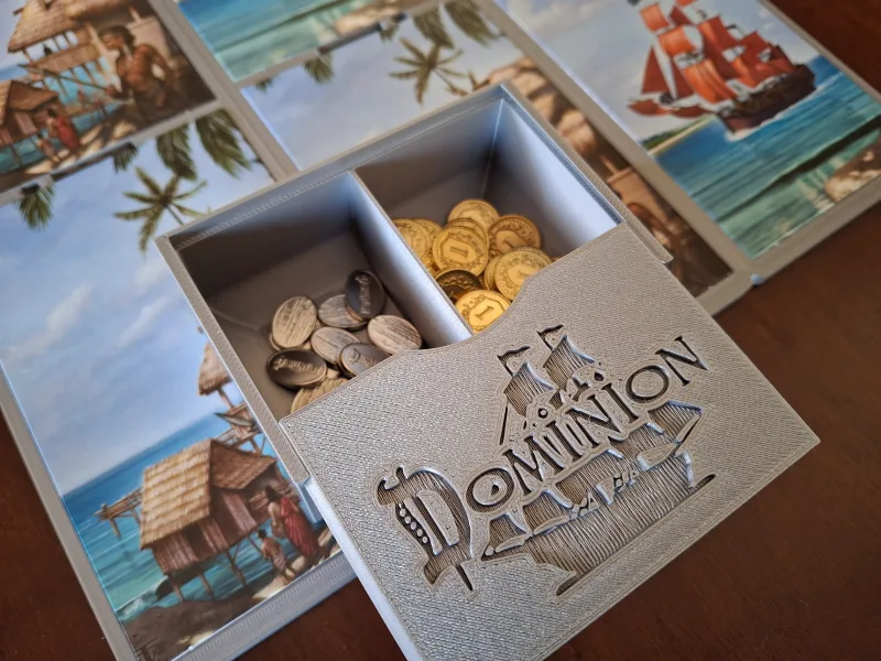 Dominion Seaside 1st ed – Token Trays & Mat Holder