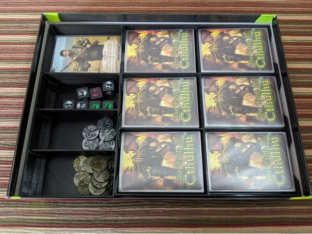 The Cards of Cthulhu and Beyond the Veil Organizer (DVG Games)