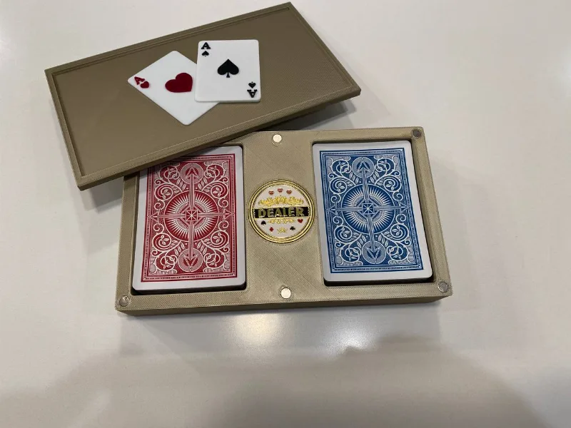 Magnetic Poker Case