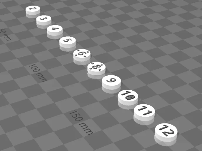 Catan - Numbers