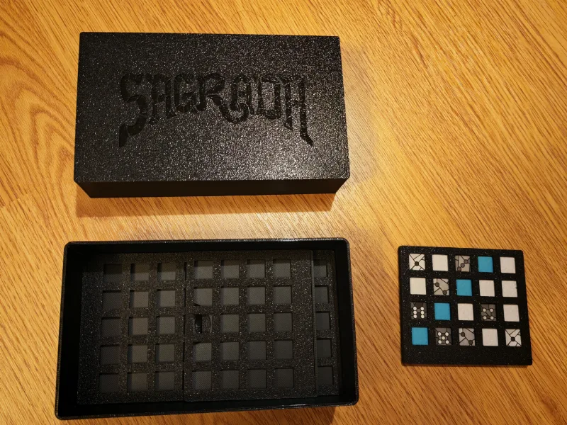 Sagrada boardgame travel box
