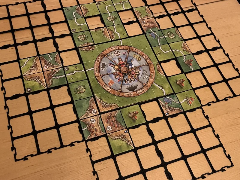 Carcassonne: Wheel of Fortune Grid