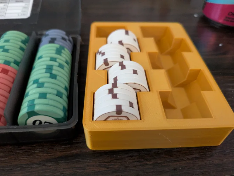 Ruben's Mini Poker Chip Grouping Tray (short)