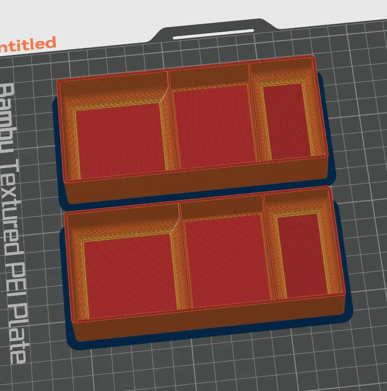 Atlantis Rising and Monstrosities Single Box Organizer - Resource Tray for Bambu Studio / Orca