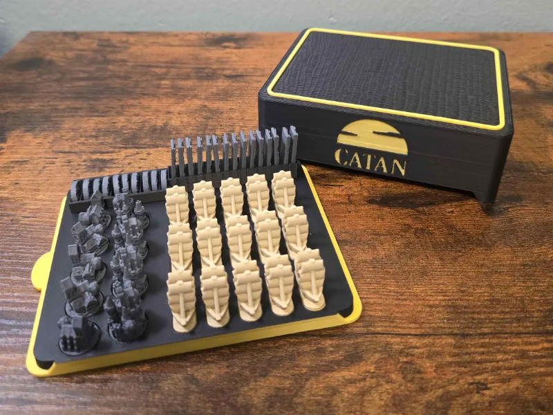 Catan Player Case with Seafarers