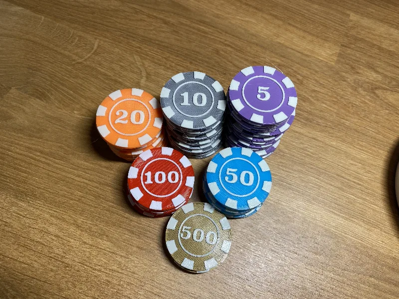 Poker Chips (Dual Color, Dual Side)