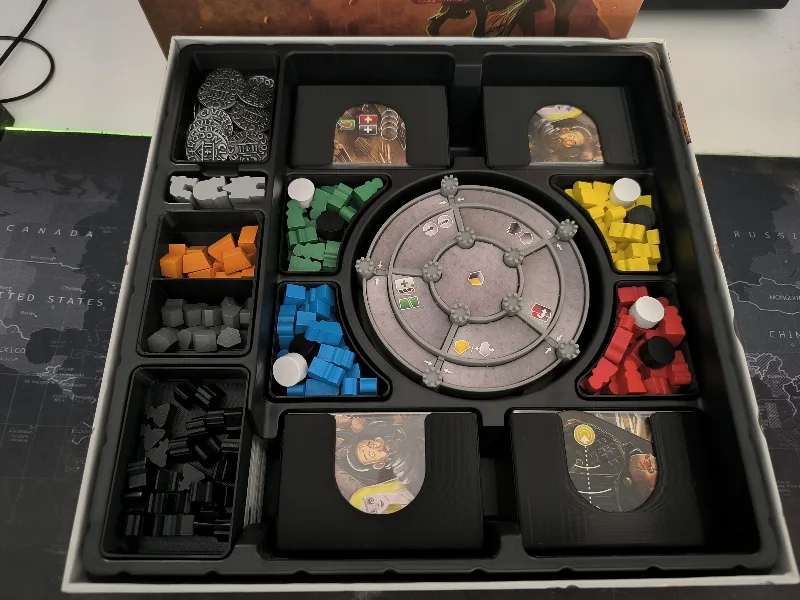 Viscounts Of The West Kingdom Collector's Box Removable Trays
