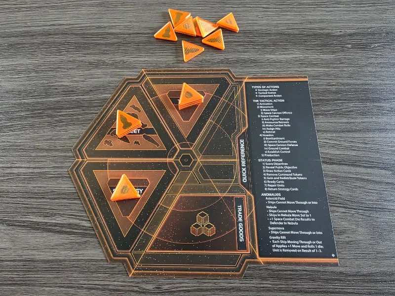 Stackable Twilight Imperium Command Tokens