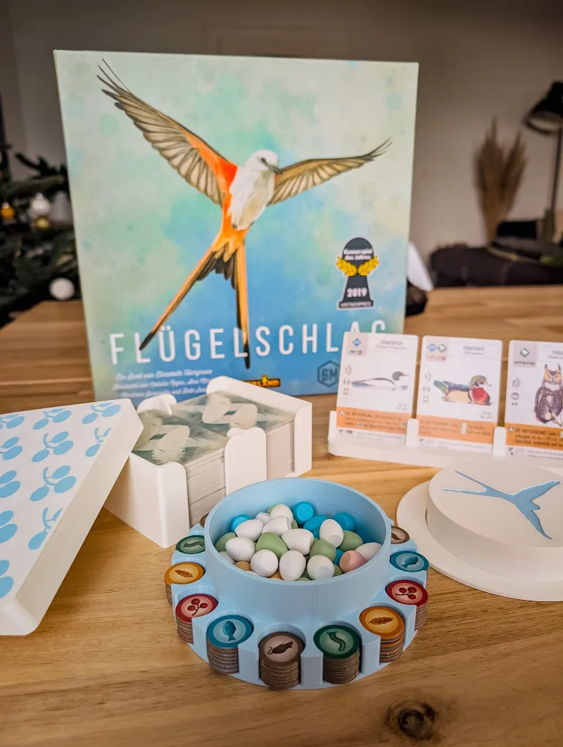 Wingspan Card and Egg Holders