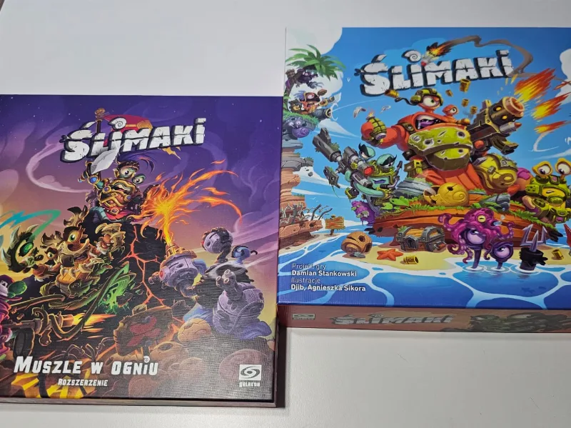 Snails ślimaki insert board game
