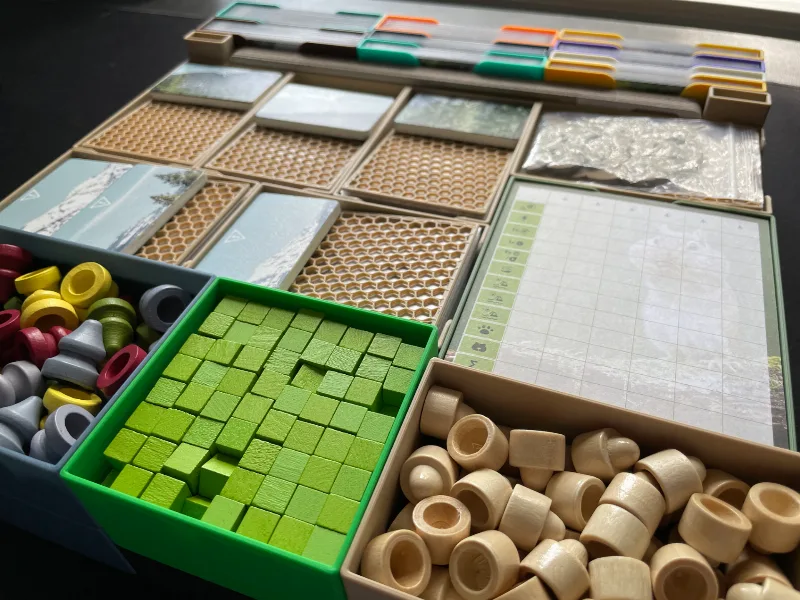 Earth + Abundance + Animal Kingdom Boardgame Inlay