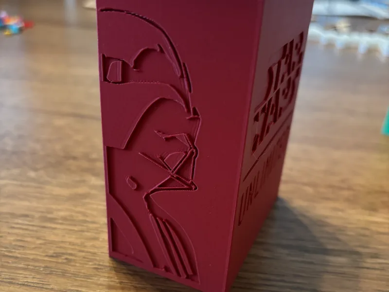 Star Wars Unlimited Vader Deck Box