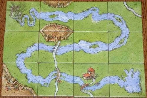 River mini-expansion for Carcassonne