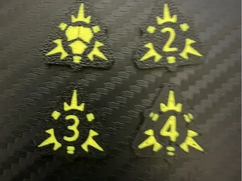 Star Wars: Legion Suppression token 1 and 2