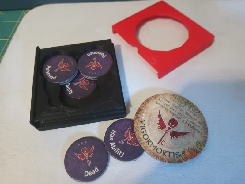 Blood on The Clocktower Token Storage Boxes