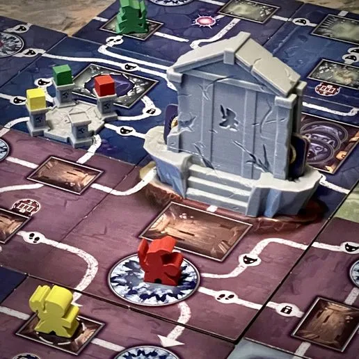 3D Crypt for Clank! Catacombs