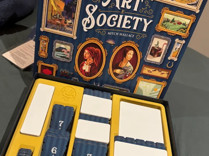 Art Society Organizer and Upgraded Components