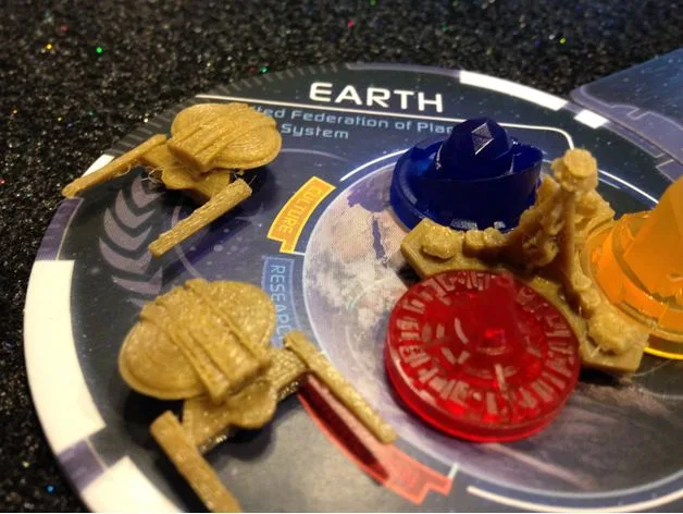 Terran Faction Models for Star Trek Ascendancy