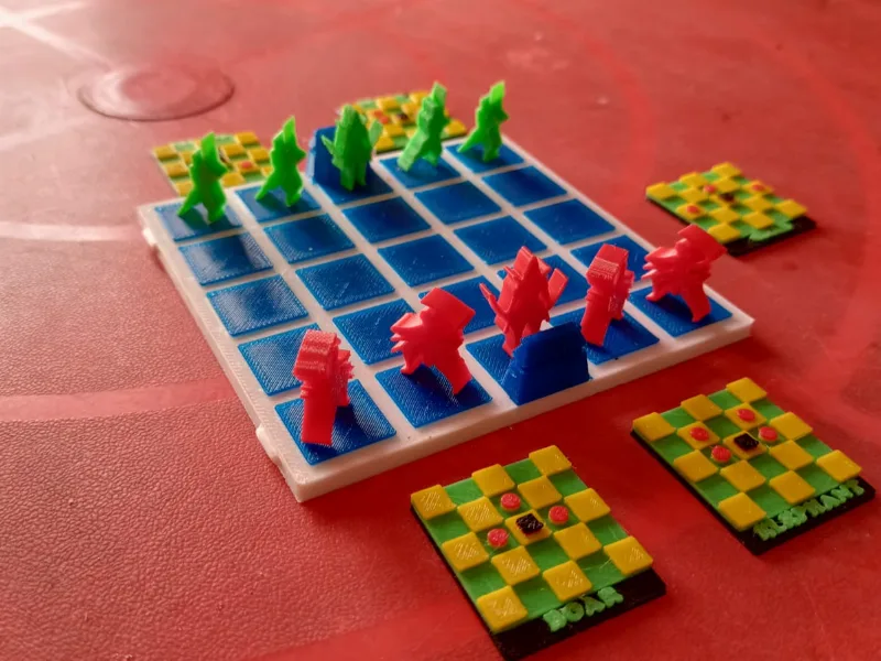 Onitama Boardgame
