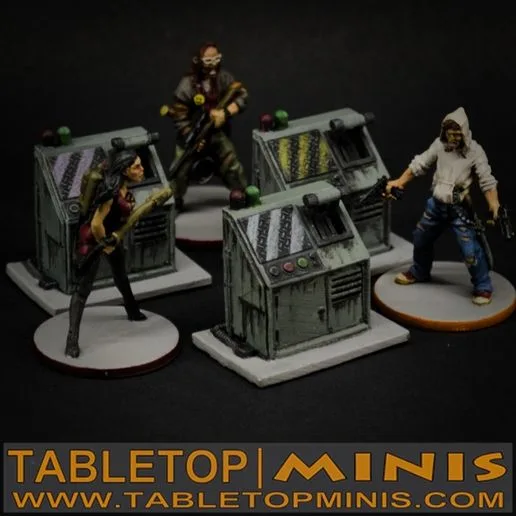 Control Panel Switch for Zombicide Prison Outbreak