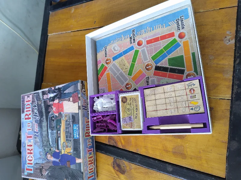 Ticket to Ride New York modular insert