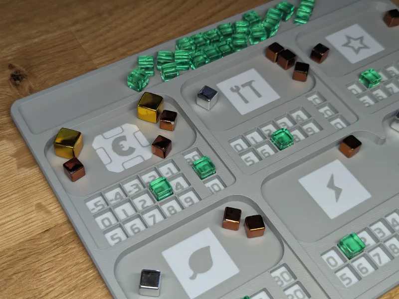 Terraforming Mars Player Tray