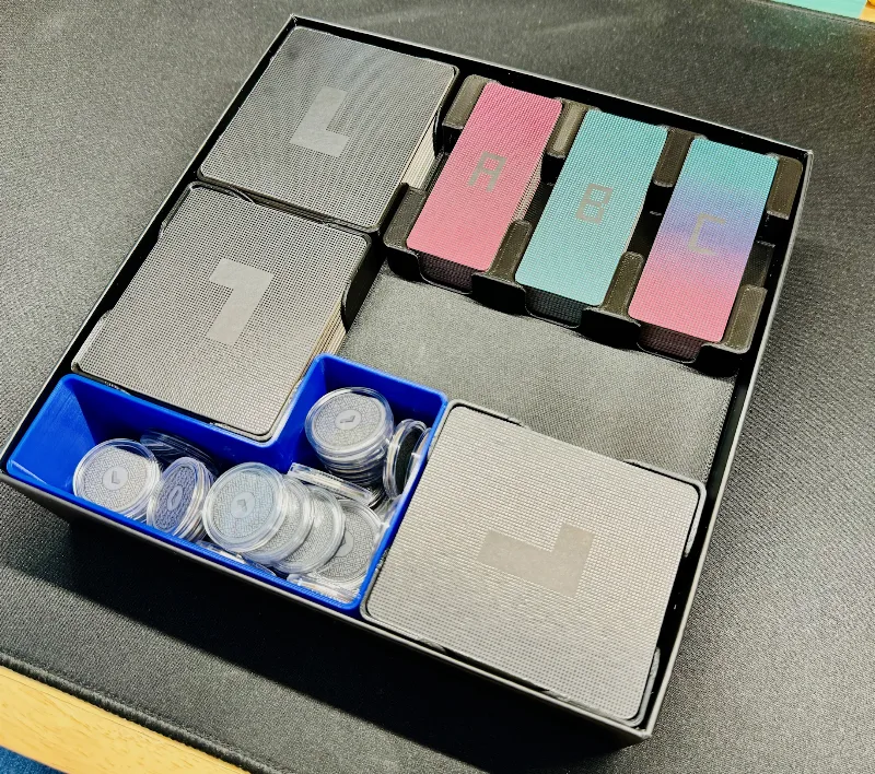 Project L Board Game Organizer - Base Game + Finesse Expansion