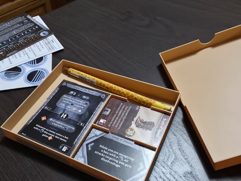 Gloomhaven / Frosthaven character storage box.