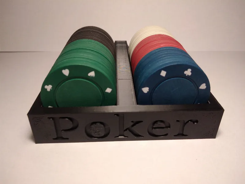 poker token stand