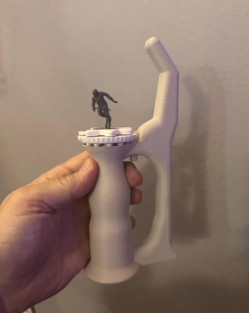 Ball-Bearing Painting Handle for Zombicide Miniatures (Locking System + Magnetic Mounts)