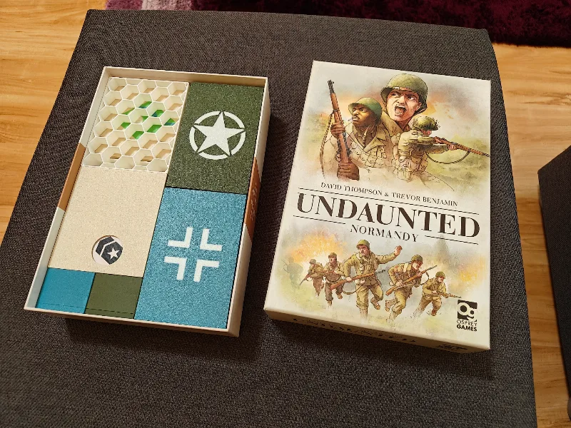 Undaunted Normandy game box insert (+Reinf.)