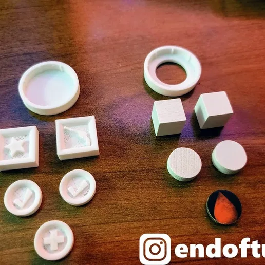 Western Legends Player Pieces and Mini Rings
