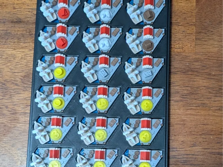 Harbor holder for 3D Catan