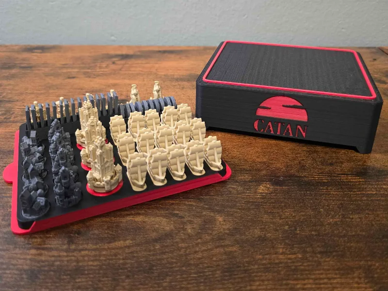 Catan Player Case with C&K and Seafarers