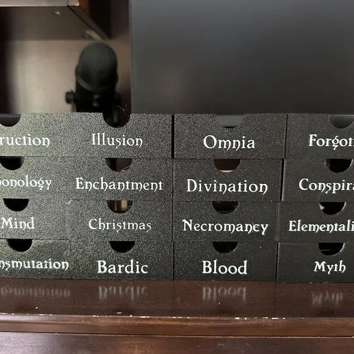 Black Rose Wars & Black Rose Wars Rebirth Deck Boxes w/Names
