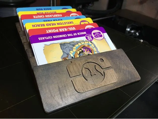 Fireball Island Snapshot Holder ( Game Card Display Stand )